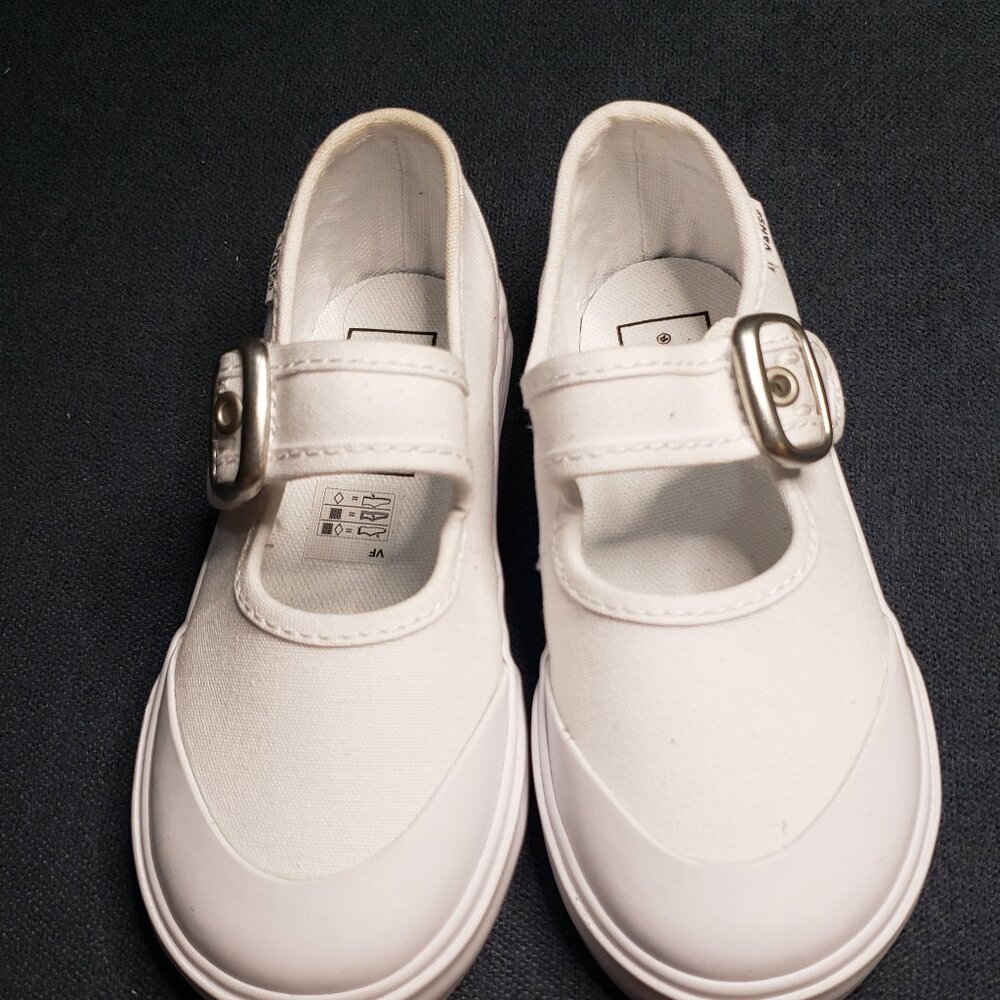 White Vans Size 9
